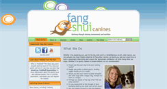 Desktop Screenshot of fangshuicanines.com